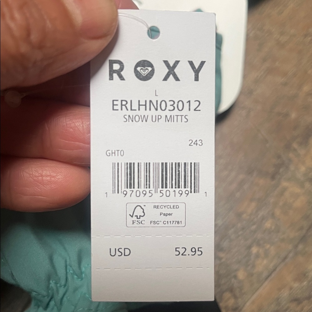 NWT Roxy Girls Snow Mitts - Picture 7 of 7